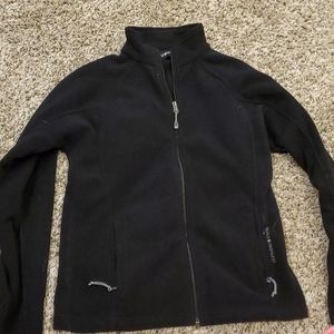 Black diamond fleece zip up